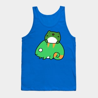 Chameleon and Little Frog Tank Top